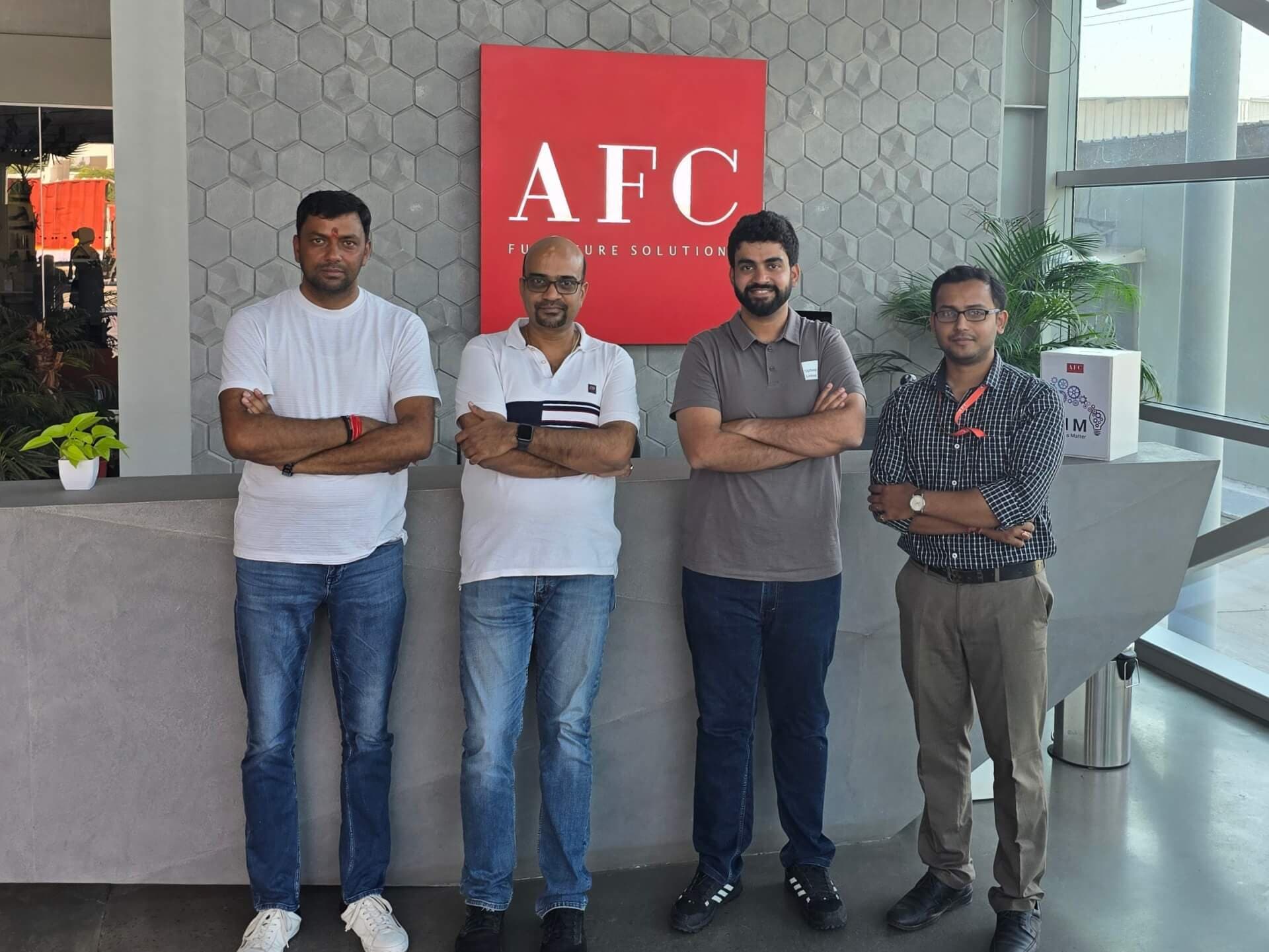 Team Picture with AFC